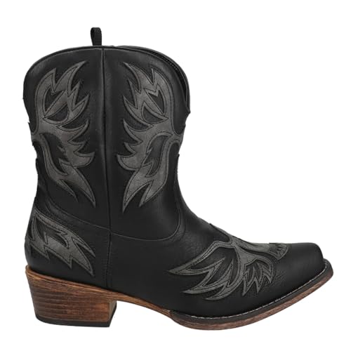 ROPER Damen Amelia Cowboystiefel mit Snip Toe Westernstiefel, Schwarz, 38 EU von ROPER