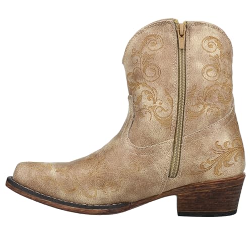 ROPER Damen Kurzer Stuff Westernstiefel, Beige, 40 EU von ROPER