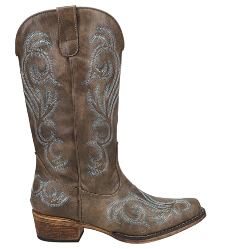 ROPER Damen Riley Westernstiefel, Braun, 42 EU von ROPER