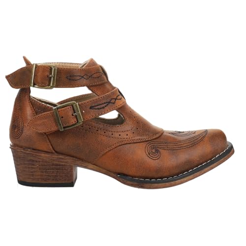 ROPER Damen Willa Mode-Stiefel, hautfarben, 40.5 EU Weit von ROPER
