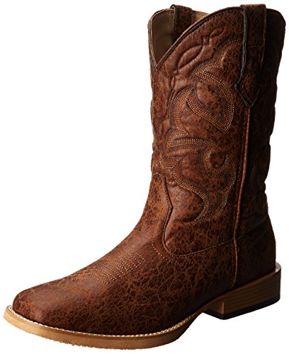 Roper Herren Westernstiefel Vintage Square Toe, Braun (hautfarben), 47 EU von ROPER