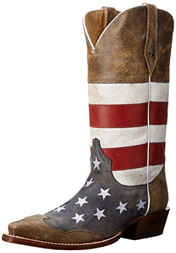 Roper Men's American Flag Western Boot von ROPER