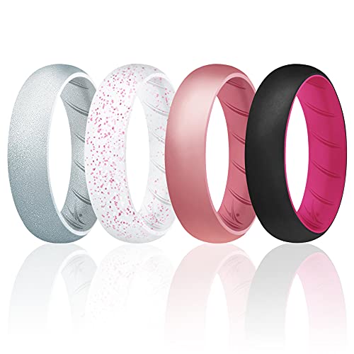 ROQ , Damen Platin Irregulär Kein Edelstein Hochzeitsband, Multi-color, I0118630 ROQ , Damen Platin Irregulär Kein Edelstein Hochzeitsband, Multi-color, I0118630 von ROQ
