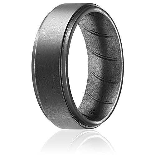 ROQ , Herren Platin Irregulär Kein Edelstein Hochzeitsband, Multi-color, - I0118800 ROQ , Herren Platin Irregulär Kein Edelstein Hochzeitsband, Multi-color, - I0118800 von ROQ
