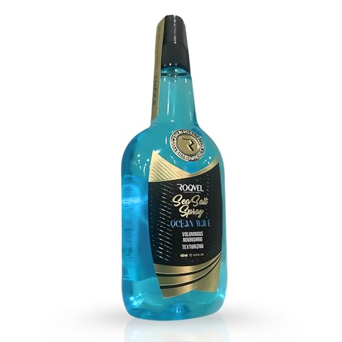 Roovel Sea Salt Spray Ocean Wave, 400ml, Texturierendes Salzspray für Beach Waves, Volumen & Natürlichen Halt von ROQVEL