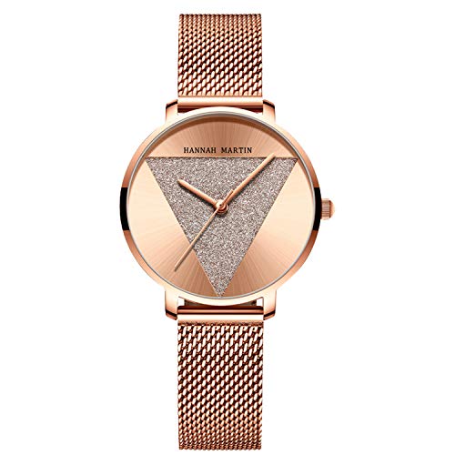 rorios Damen Uhren Analog Quarz Armbanduhren Minimalistisch Simple Zifferblatt Mesh Band Mode Mädchen Armbanduhr rorios Damen Uhren Analog Quarz Armbanduhren Minimalistisch Simple Zifferblatt Mesh Band Mode Mädchen Armbanduhr von rorios
