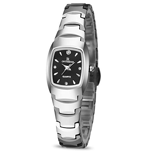 rorios Fashion Elegant Quartz Watches Stainless Steel Band Wrist Watch for Girl/Women von rorios