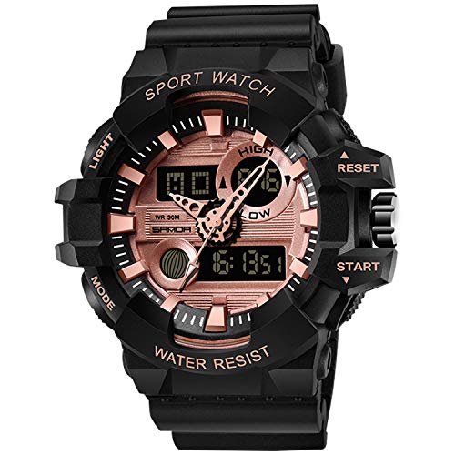 rorios Herren Armbanduhr Militär Uhren LED Sportuhr Männeruhren Digital Uhren für Herren von rorios