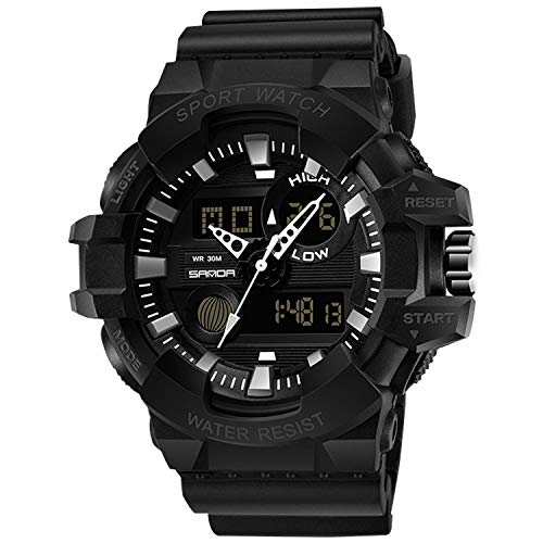 rorios Herren Armbanduhr Militär Uhren LED Sportuhr Männeruhren Digital Uhren für Herren von rorios