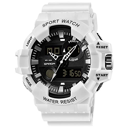 rorios Herren Armbanduhr Militär Uhren LED Sportuhr Männeruhren Digital Uhren für Herren von rorios