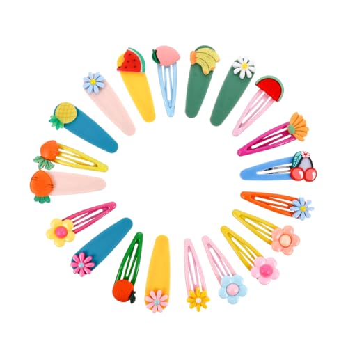 RORPOIR 1 Set Baby Kleinkind Haar Clips Kinder Snap Haar Clips Legierung Barrettes Seite Klemme für Kinder von RORPOIR