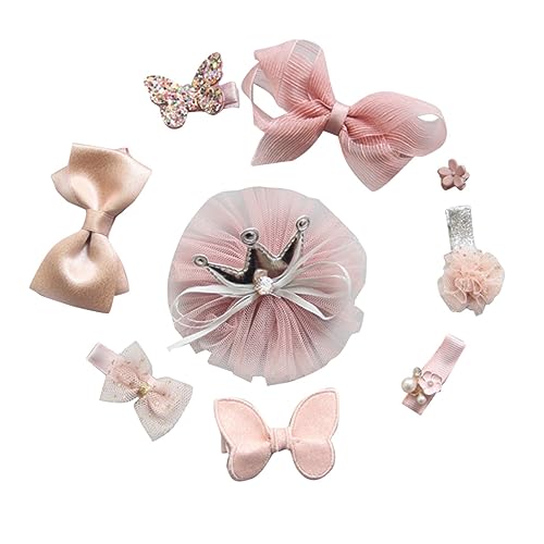 RORPOIR 10St Haarschmuck hair accessories for hair accessories Schleifen Haarspangen Haarklammer Haar Klammern Krawatte Haarnadel Zubehör einstellen Kind Kopfbedeckung von RORPOIR