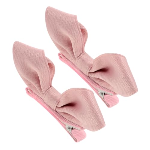 RORPOIR 2 Stücke Bogen Clip Kinder Haar Zubehör Für Mädchen Clips Für Geburtstag Party von RORPOIR