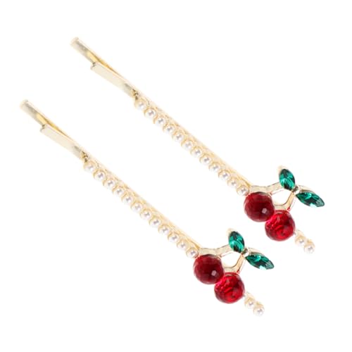 RORPOIR 2stücke Haarspangen Mit Strass Haarschmuck Obstspange Eleganter Kopfschmuck Ponyspange Für Damen Seitliche Haarnadeln Obstspange Für Haare Vielseitige Haarstyling-tools RORPOIR 2stücke Haarspangen Mit Strass Haarschmuck Obstspange Eleganter Kopfschmuck Ponyspange Für Damen Seitliche Haarnadeln Obstspange Für Haare Vielseitige Haarstyling-tools von RORPOIR