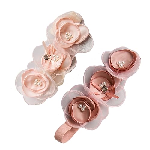 RORPOIR 2St kopfschmuck haarschmuck kinderküche Adorable hair accessories kindertag Stirnband für Babymädchen Turban -Haarband kopftuch Krawatte Schal Haarring Kleinkind von RORPOIR