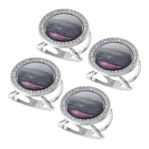 RORPOIR 4stücke Schalring-clip Für Damen Kleiderklammer Aus Metall Modische Kleidungsschnalle Runder Strickjackenclip Schal-dekor-accessoire Für Freizeit Und Business RORPOIR 4stücke Schalring-clip Für Damen Kleiderklammer Aus Metall Modische Kleidungsschnalle Runder Strickjackenclip Schal-dekor-accessoire Für Freizeit Und Business von RORPOIR