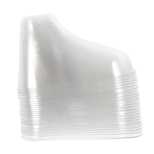 RORPOIR 40 Stück Teiliges Transparentes Schuhmodell Junge Mädchen Pvc schuhspanner und Sockenhalter Leichter Schuhform ständer zur Anzeige und Aufbewahrung von Kinderschuhen und Socken von RORPOIR