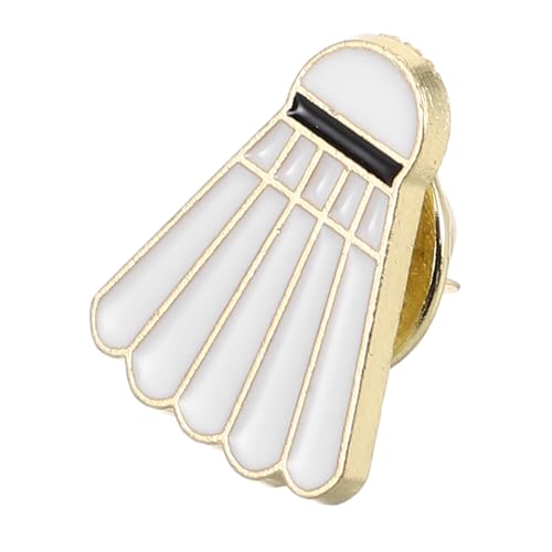 RORPOIR Badminton Brosche Unisex Sportmotiv Cartoon Anstecknadel für Kleidung Rucksack Jacke Robustes Material für Badminton Fans von RORPOIR