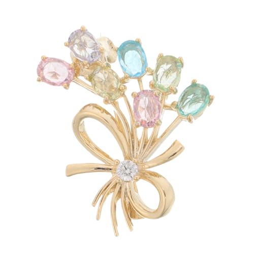 RORPOIR Blüten Anstecknadel Brosche für Kleidung Hochzeitsaccessoires Festliche Anlässe Stilvoller Sicherheitsverschluss von RORPOIR