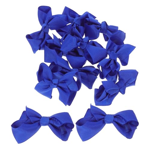 RORPOIR Haarspangen Für Mädchen 12 Stück Mit Schleife Umweltfreundliches Material Dunkelblaue Haarschmuck Für Kinder Für Partys Und Alltag Haarnadeln Für Teenager Und Frauen von RORPOIR