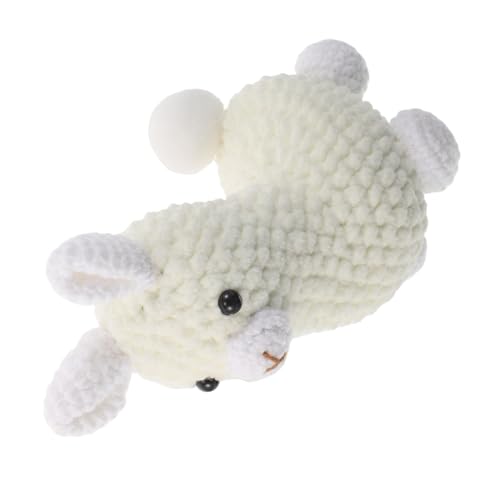 RORPOIR Handgefertigter Gestrickter Alpaka-anhänger Niedlicher DIY Schlüsselanhänger und Rucksack-charm Leichter Handgestrickter Tieranhänger Künstlerisches für Alltag und Reisen von RORPOIR