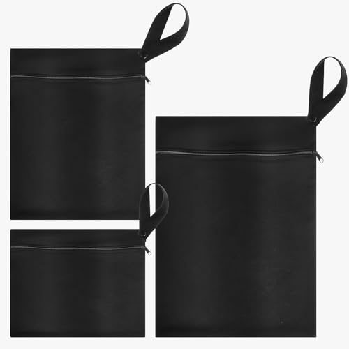 RORPOIR Nasstasche 3 Stück für Babys Wickeltasche Wiederverwendbare Reisetaschen für Kleidung Große Kapazität Robust und Leicht für Strand und Schwimmen von RORPOIR