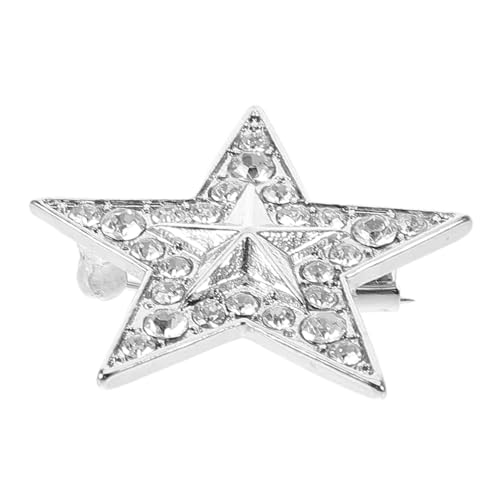 RORPOIR Retro Brosche aus Legierung Funkelnde Anstecknadel für Damen Vielseitiger Schmuck für Cardigans Schals und Partydeko Eleganter Vintage Stil Einfach zu Tragen von RORPOIR