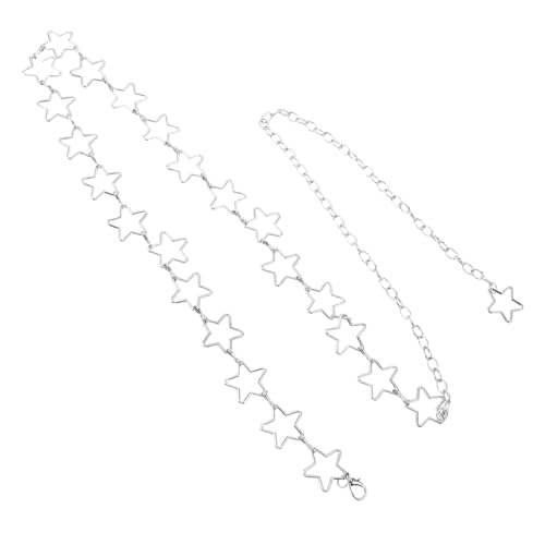 RORPOIR Körperkette Für Damen Mit Stern-design Verstellbar Für Taillen Und Bauch Aus Metall Accessoire Für Partys Strände Und Alltag von RORPOIR