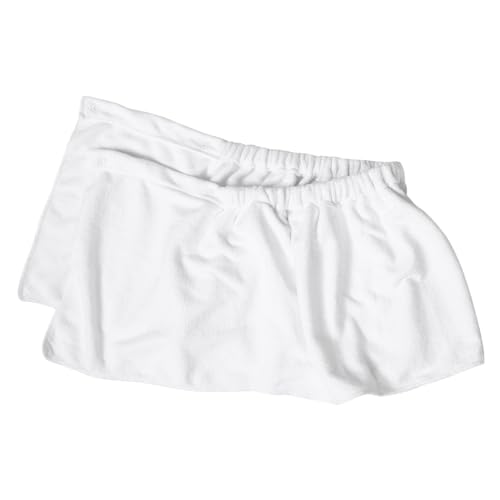 RORPOIR Verstellbarer Herren Duschhandtuch Wickel aus Fleece Schnelltrocknend Kurz Geschnitten Tragbar als Badehose Hochsaugfähig Schützt Privatsphäre nach Dusche für Bad und Spa von RORPOIR