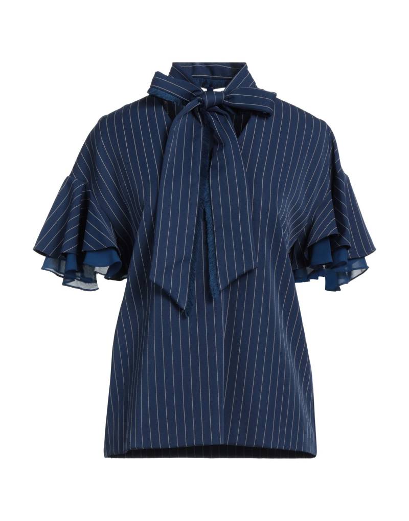 ROSAMUND MOISELLE Top Damen Blau von ROSAMUND MOISELLE