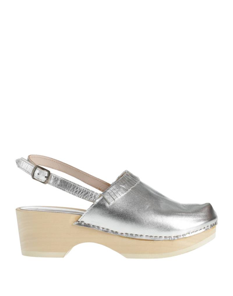 ROSAMUNDA Mules & Clogs Damen Silber von ROSAMUNDA