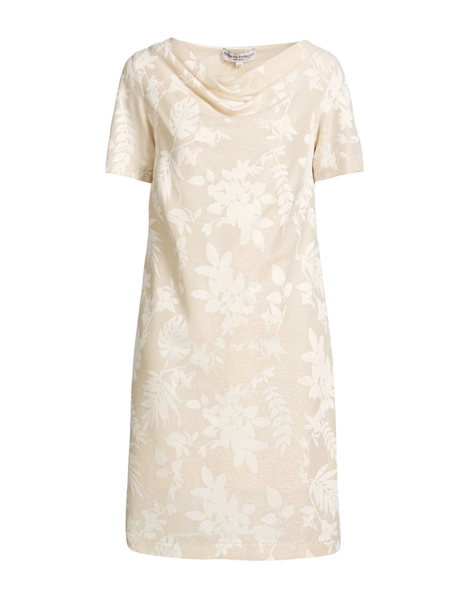 ROSANNA PELLEGRINI Mini-kleid Damen Beige von ROSANNA PELLEGRINI