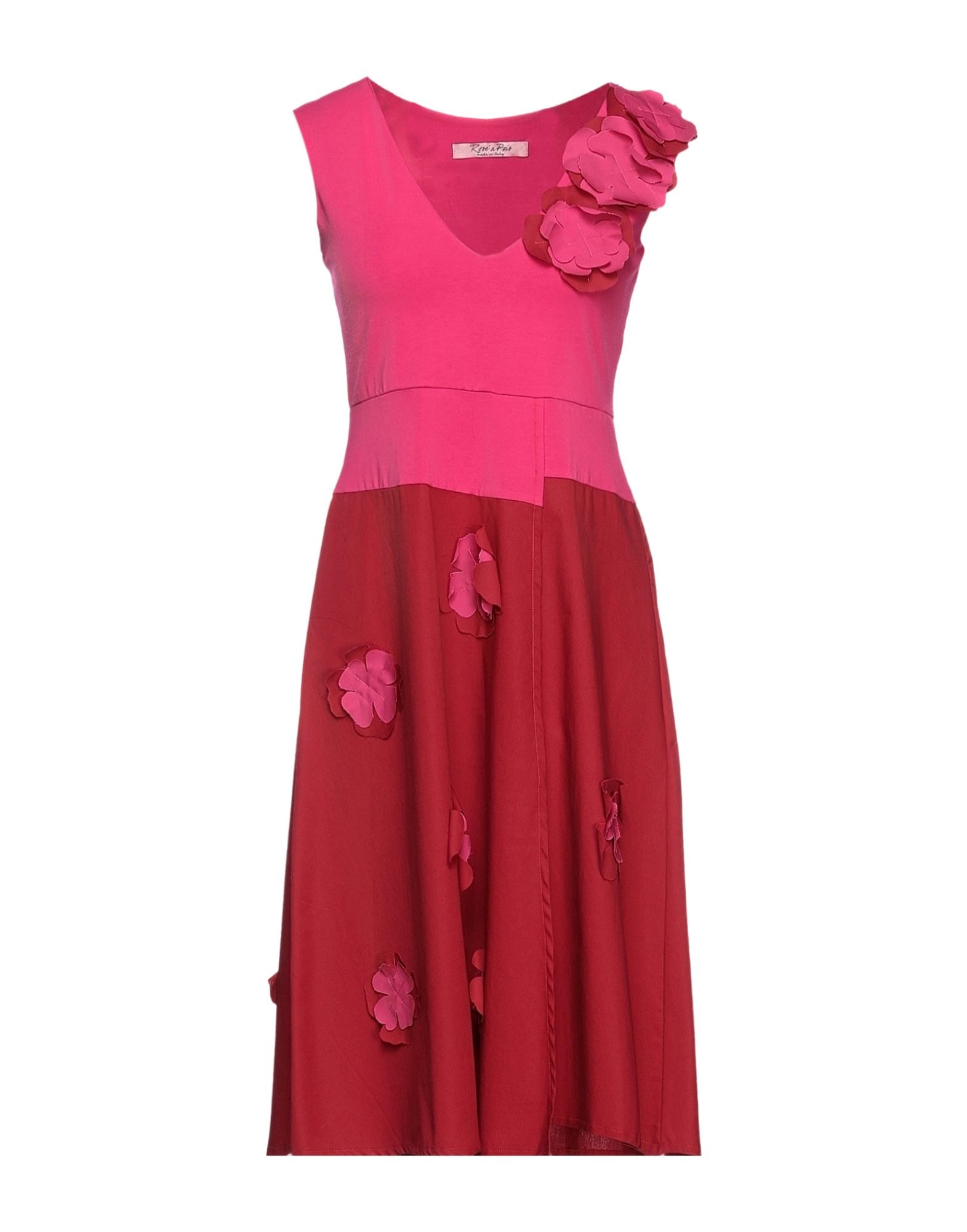 ROSÉ A POIS Midi-kleid Damen Fuchsia von ROSÉ A POIS