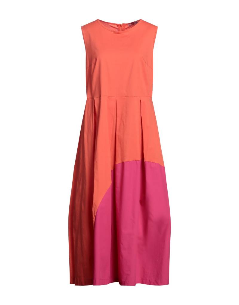ROSÉ A POIS Midi-kleid Damen Orange von ROSÉ A POIS
