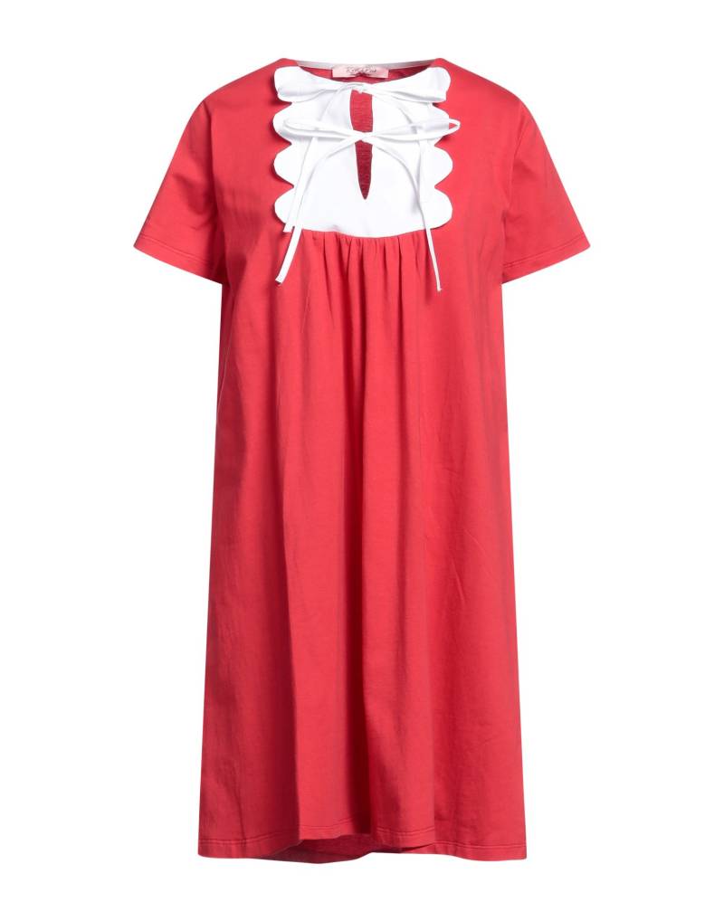 ROSÉ A POIS Mini-kleid Damen Rot ROSÉ A POIS Mini-kleid Damen Rot von ROSÉ A POIS