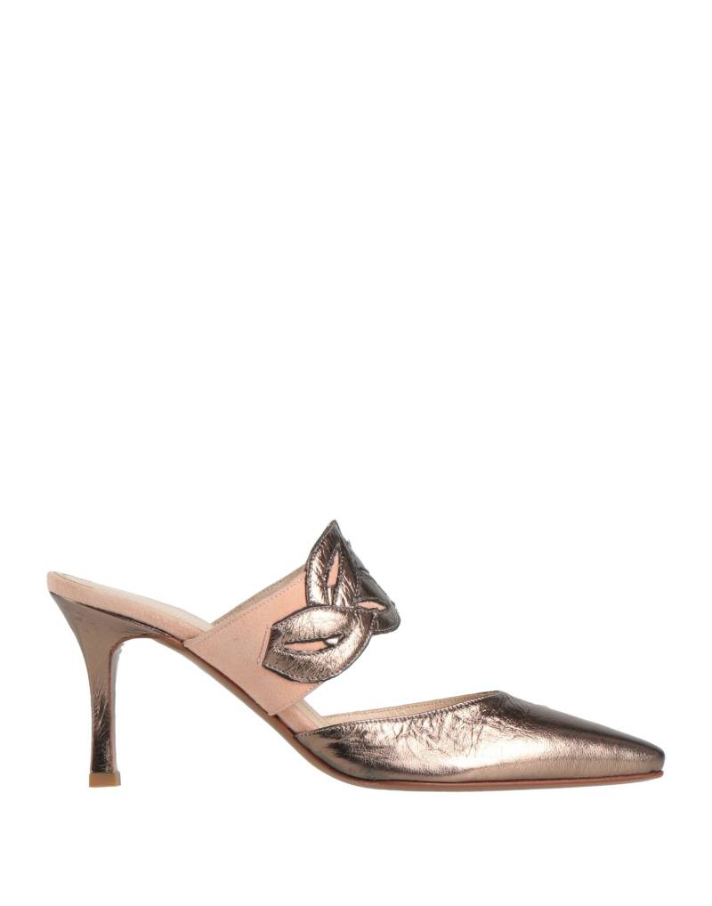 ROSE'S ROSES Mules & Clogs Damen Gold von ROSE'S ROSES