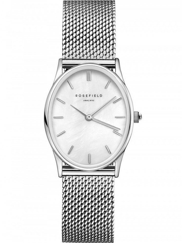 Quarzuhr Rosefield OWSMS-OV11 The Oval Damen 24mm 3ATM von ROSEFIELD