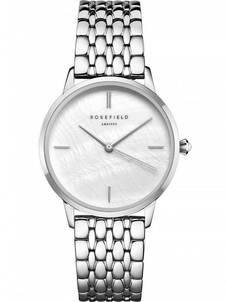 Quarzuhr Rosefield RMSSS-R02 The Pearl Edit Damen 36mm 3ATM von ROSEFIELD