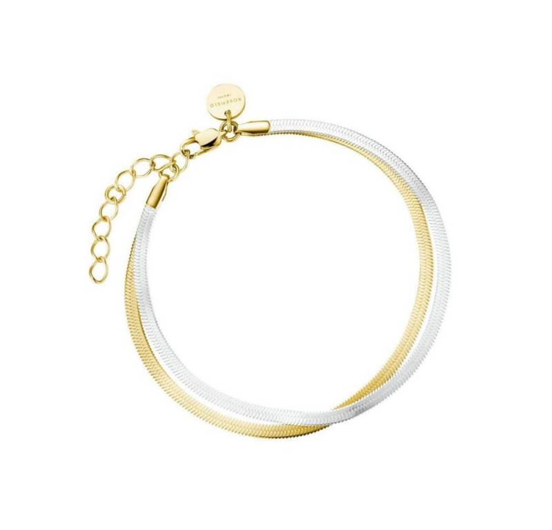 ROSEFIELD Armband ROSEFIELD Armband Doppel-Snake Duo Tone Silber + Gold von ROSEFIELD