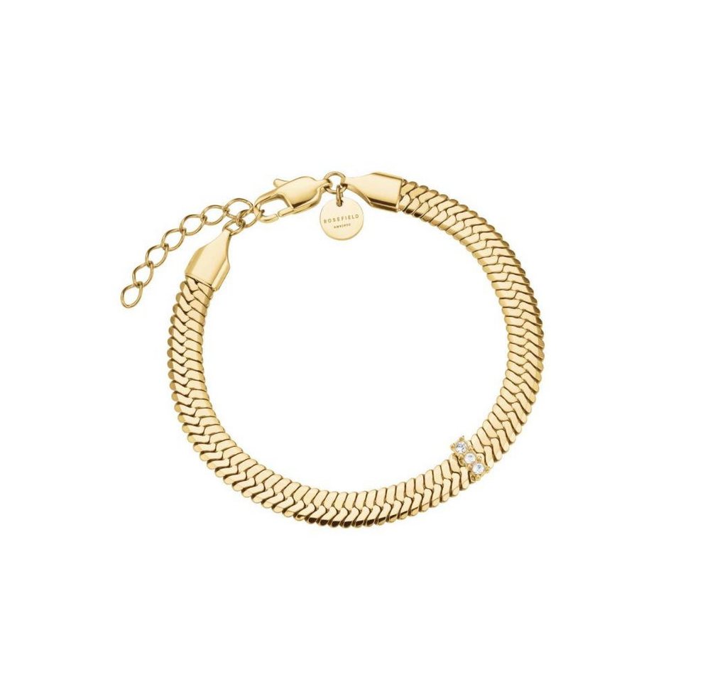 ROSEFIELD Armband ROSEFIELD Armband Large Snake mit Crystals Gold von ROSEFIELD