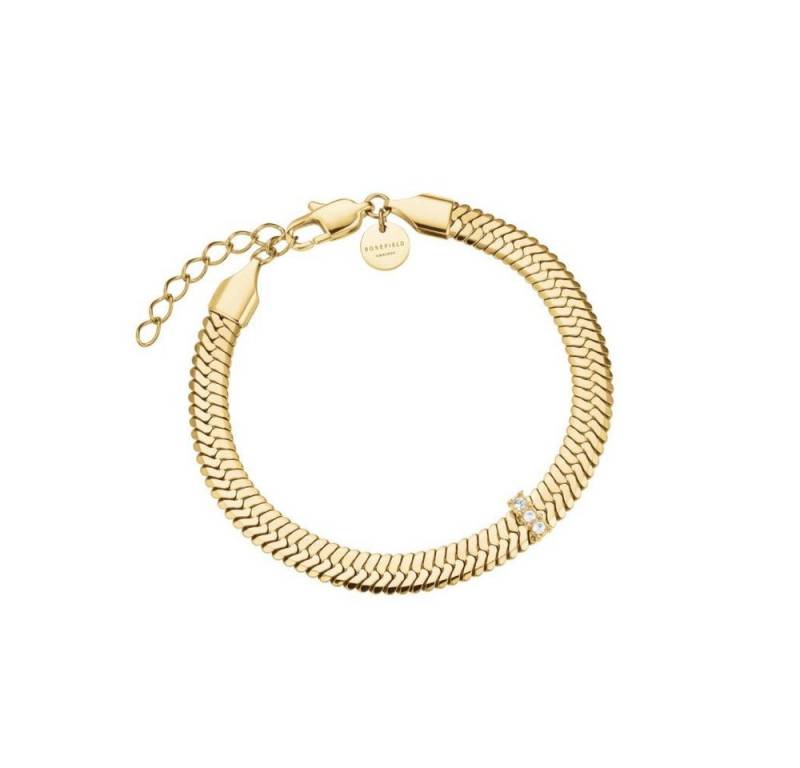ROSEFIELD Armband ROSEFIELD Armband Large Snake mit Crystals Gold von ROSEFIELD