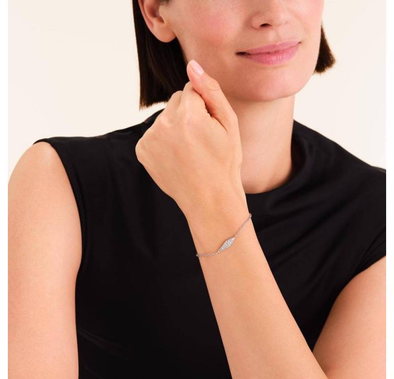 ROSEFIELD Armband ROSEFIELD Armband Pave Leaf Silber von ROSEFIELD