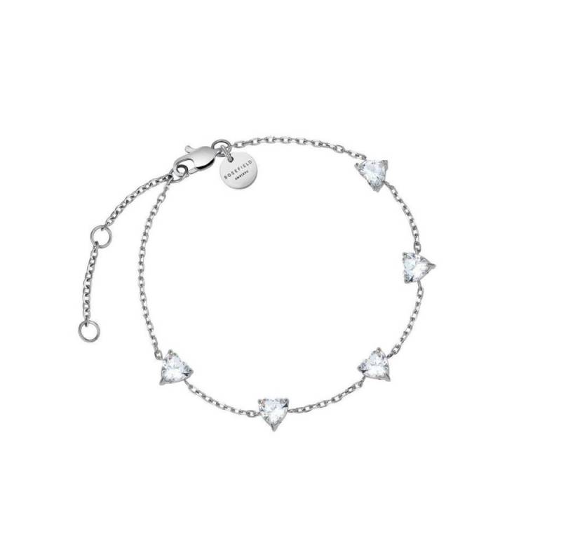ROSEFIELD Armband ROSEFIELD Armband Row of Hearts Bracelet Silver Silver JBRHS-J1014 von ROSEFIELD