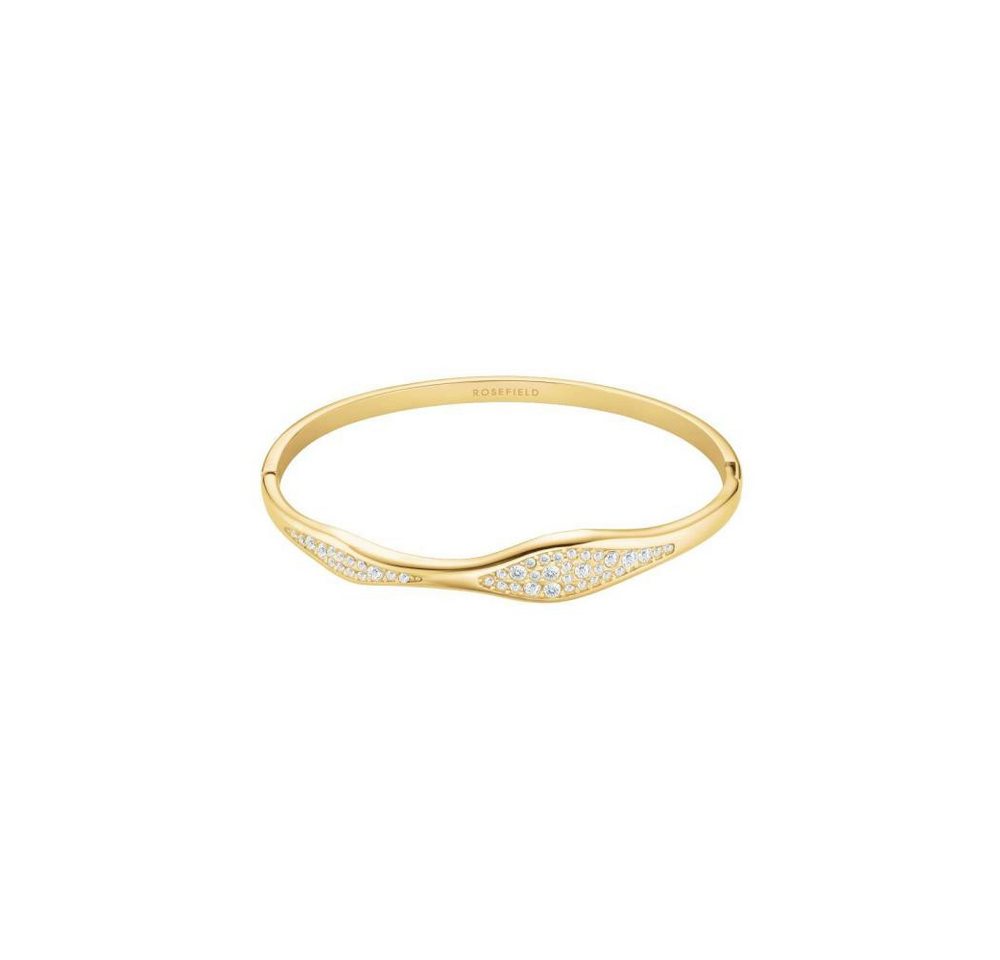 ROSEFIELD Armreif ROSEFIELD Armreifen Pave Wave Gold von ROSEFIELD
