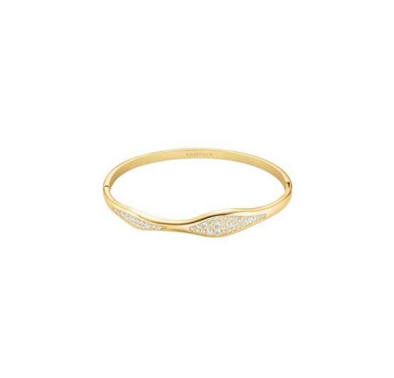 ROSEFIELD Armreif ROSEFIELD Armreifen Pave Wave Gold von ROSEFIELD