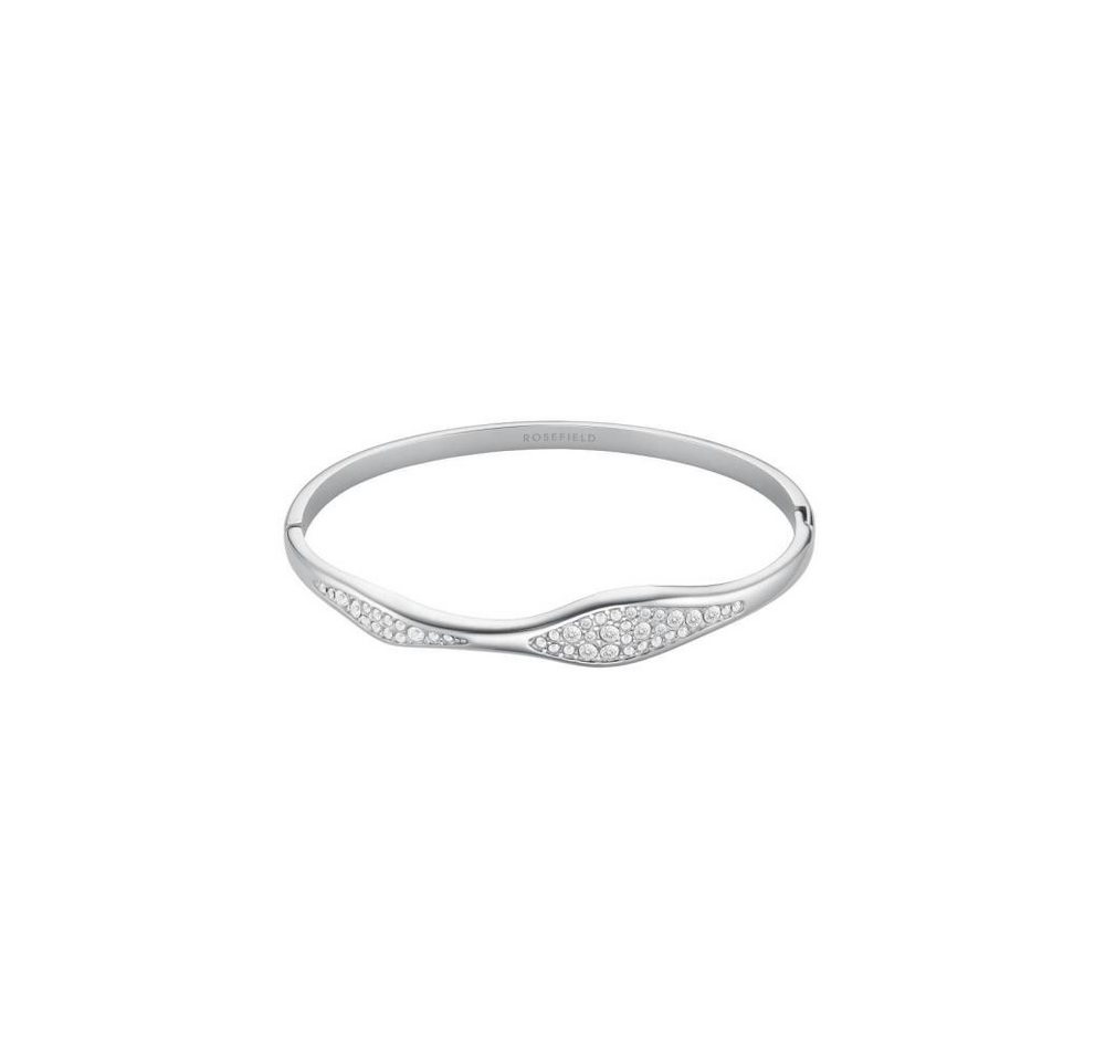 ROSEFIELD Armreif ROSEFIELD Armreifen Pave Wave Silber von ROSEFIELD