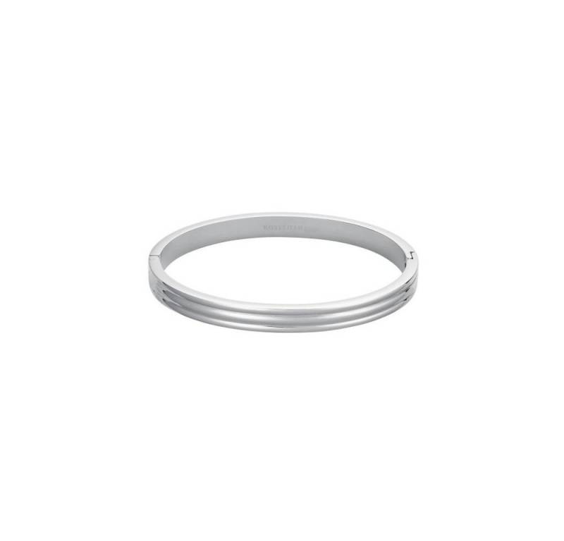ROSEFIELD Armreif ROSEFIELD Armreifen Striped Bangle Silver Silver JBSBS-J1042 von ROSEFIELD