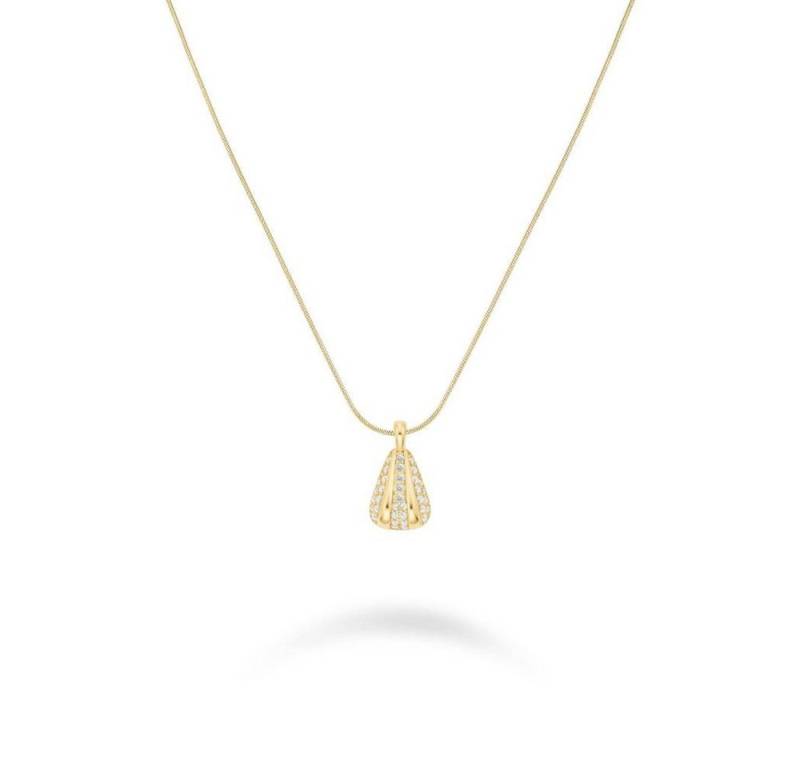 ROSEFIELD Kette mit Anhänger ROSEFIELD Halskette Pave Striped Gold von ROSEFIELD