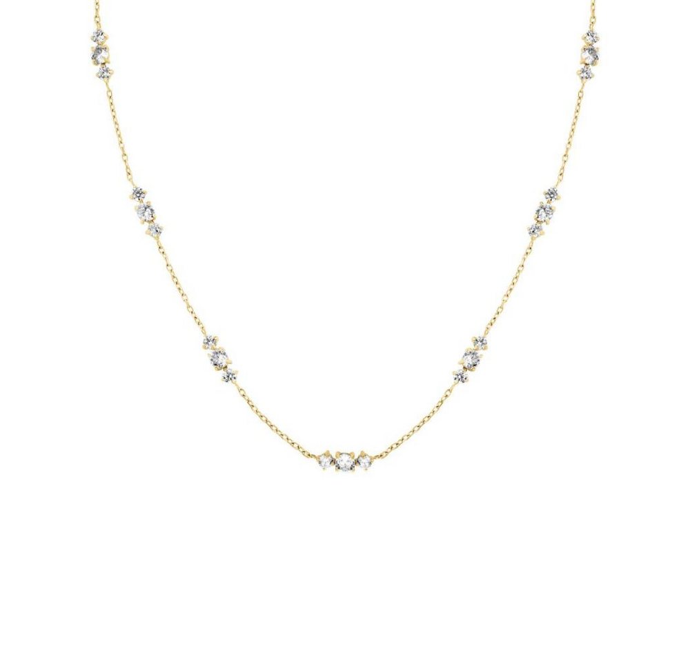 ROSEFIELD Kette mit Anhänger ROSEFIELD Halskette Triple Crystals Necklace Gold JNTCG-J1015 von ROSEFIELD