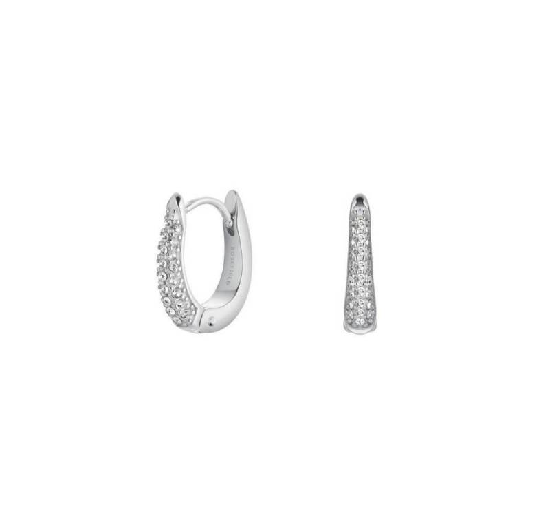 ROSEFIELD Ohrring-Set ROSEFIELD Ohrringe Crystal Huggies Silver Silver JECHS-J1028 von ROSEFIELD